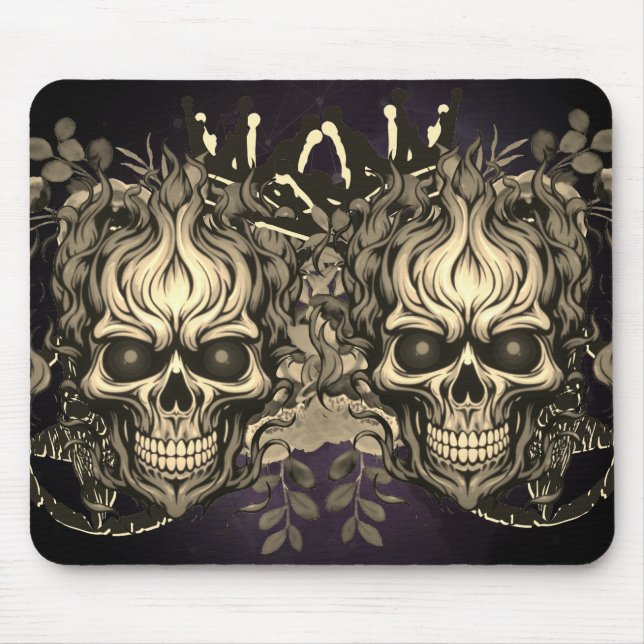 Mousepad Caveira (Frente)