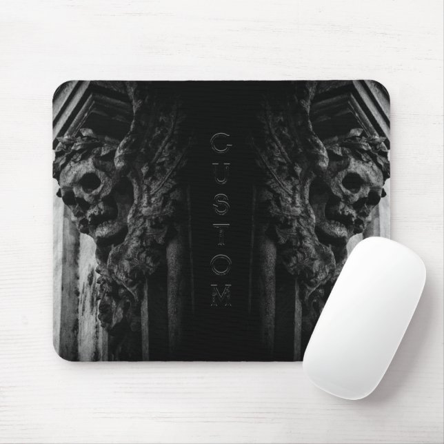 Mousepad Caveira das Asas Pedras (Com mouse)