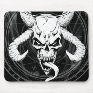 Mousepad Caveira divina do rato negro morto