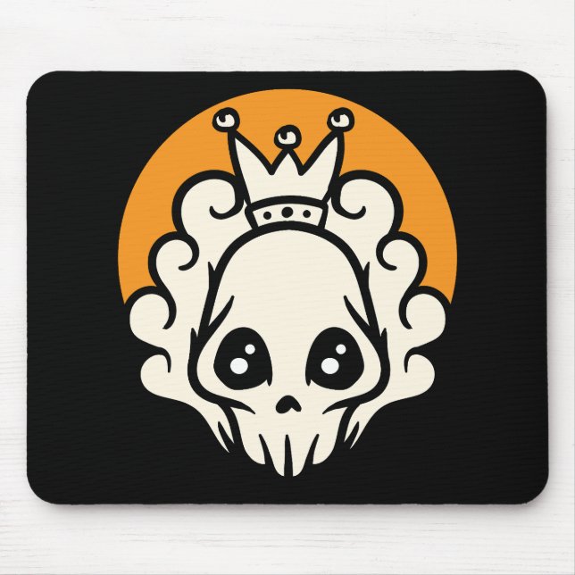 Mousepad Caveira Dourada (Frente)