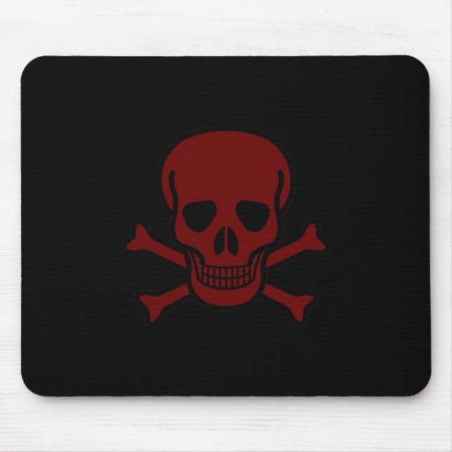 Mousepad Caveira e Ossos (Frente)
