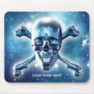 Mousepad Caveira espacial. Personalizado