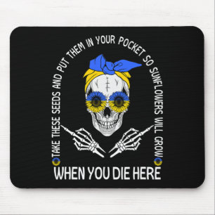 Mousepad Caveira, pegue essas sementes e coloque-as no seu