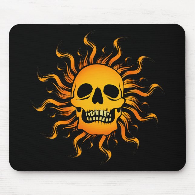 Mousepad Caveira Solar (Frente)