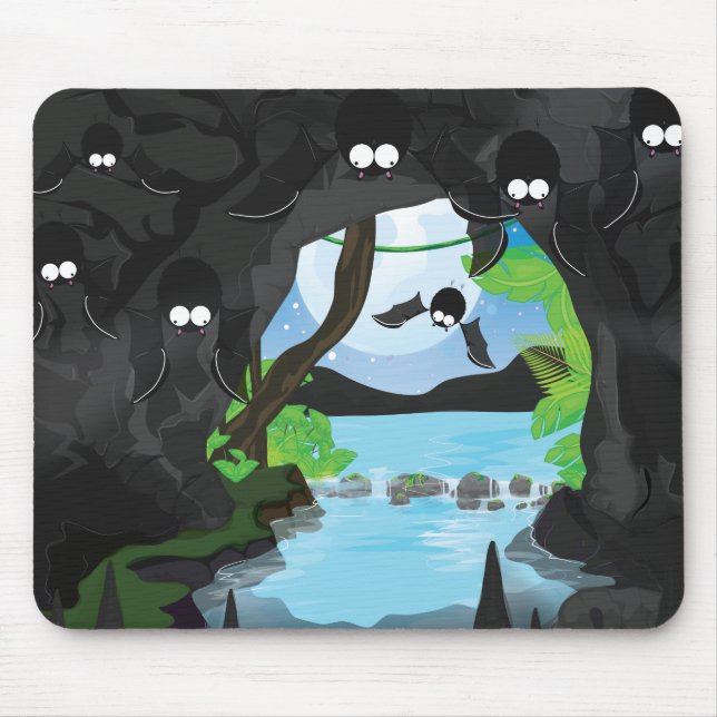 Mousepad Caverna de Morcegos (Frente)
