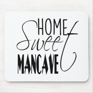 Mousepad Caverna Homem Doce - Preto