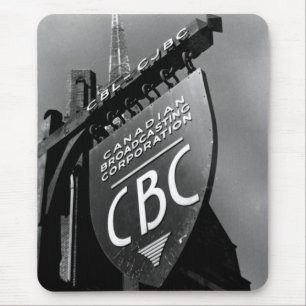 Mousepad CBC Jarvis Street Sign (1940)