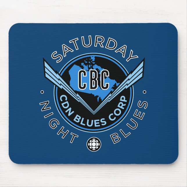 Mousepad CBC Sábado à Noite Blues (Frente)