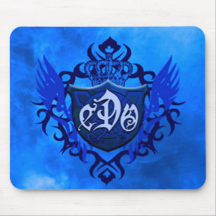 Mousepad CDO- almofada AZUL do Protetor-Rato do FOGO