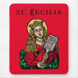 Mousepad Cecilia com Hymn Conselho (Nuremberg)