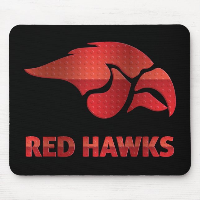 Mousepad Cedar Primavera Red Hawks #5 (Frente)