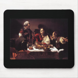 Mousepad Ceia de Caravaggio em Emmaus