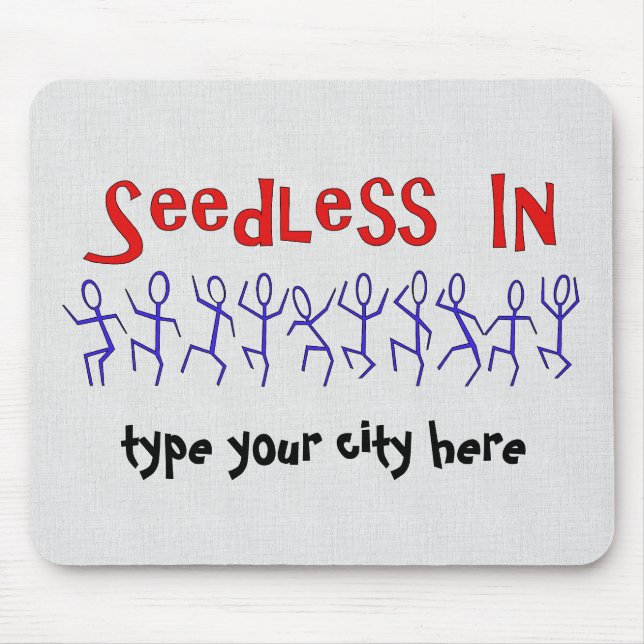 Mousepad Celebração feita sob encomenda da vasectomia (Frente)