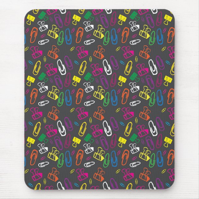 Mousepad Celebrando Clipes de Papel (Frente)