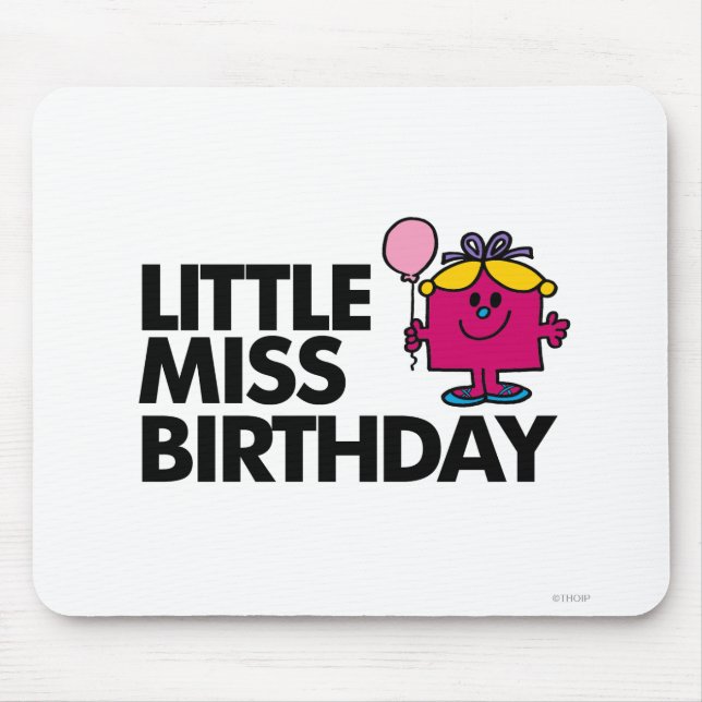 Mousepad Celebrar a Menina Birthday (Frente)