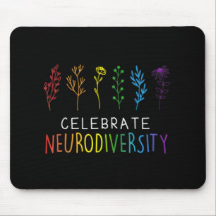 Mousepad CELEBRAR NEURODIVERSIDADE Autismo Sensibilização F