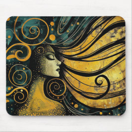 Mousepad Celestial Art Nouveau #3