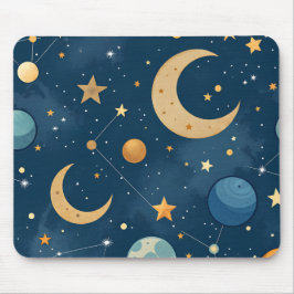Mousepad Celestial Geométrico
