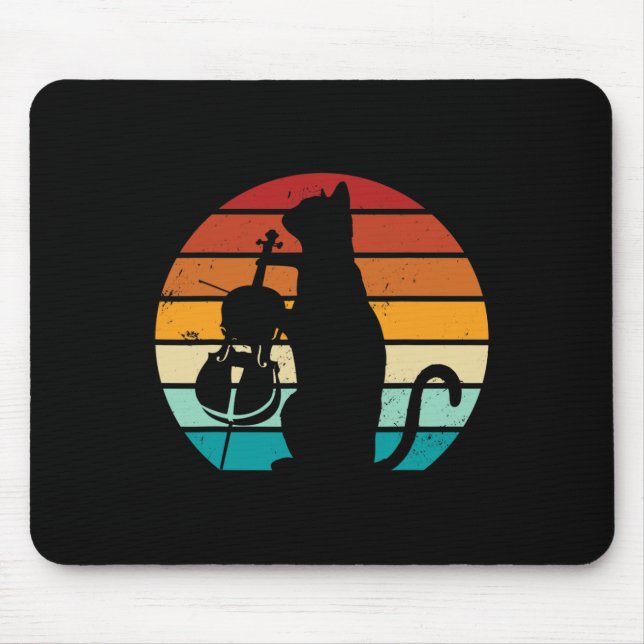 Mousepad Cello Cat Meme Offensive Memes Engraçado Amor De G (Frente)