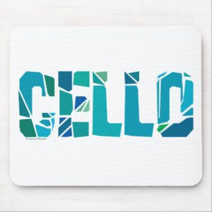 Mousepad Cello rachado