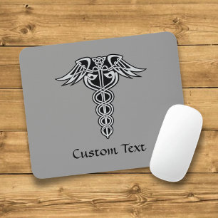 Mousepad Celtic Knot Caduceus