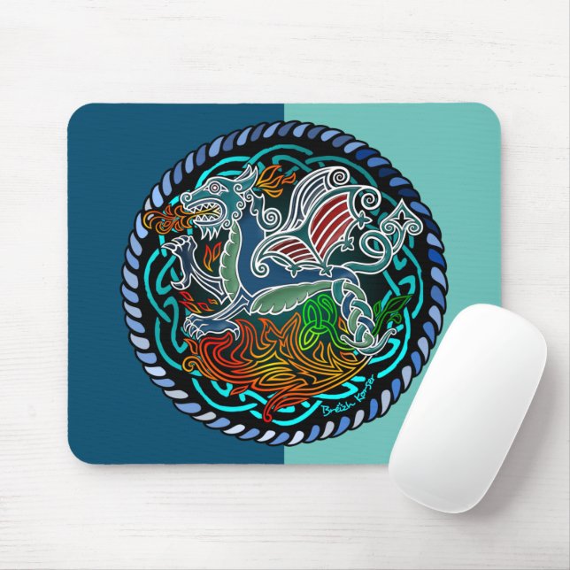 Mousepad Céltique dragon (Com mouse)