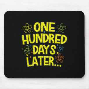 Mousepad Cem Dias Depois 100 Dias De Escola Aluno 
