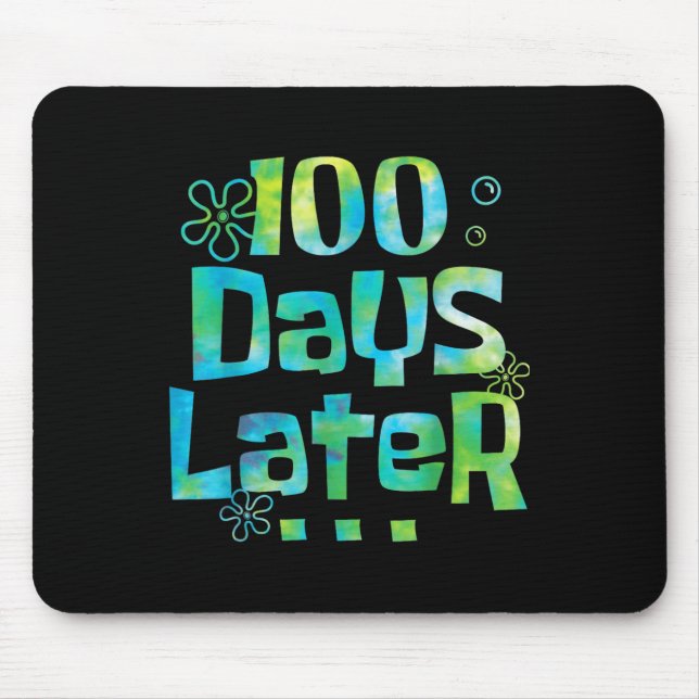 Mousepad Cem Dias Depois Do 100º Dia De Professora (Frente)