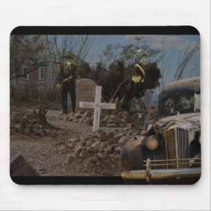 Mousepad Cemitério assombrado em tombstone