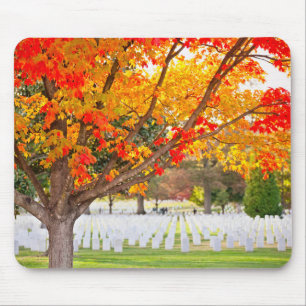 Mousepad Cemitério Nacional de Arlington no outono