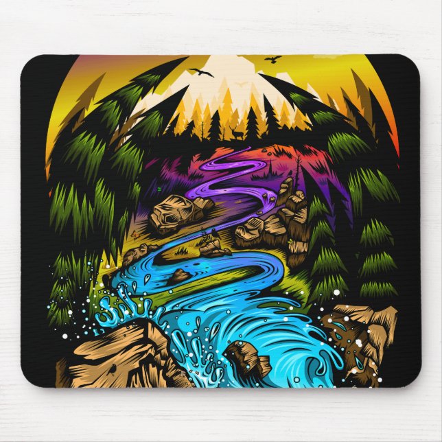 Mousepad Cena ao ar livre (Frente)