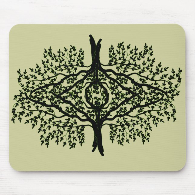 Mousepad - Cena Caleidoscópica De Leafia (Frente)