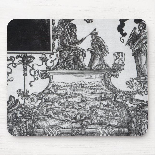 Mousepad Cena da procissão triunfal de Maximilian (Frente)