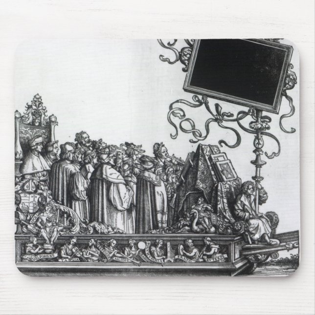 Mousepad Cena da procissão triunfal de Maximilian (Frente)