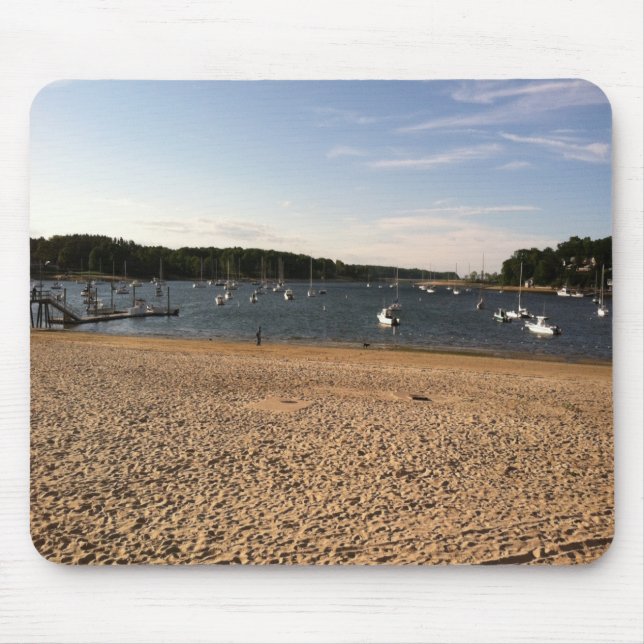 MOUSEPAD CENA DE BARCO E PRAIA (Frente)