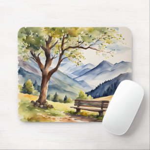 Mousepad Cena de Cerrado e Cena de Montanha