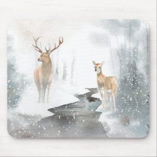 Mousepad Cena de Inverno de Cena