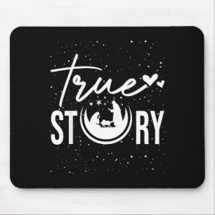 Mousepad Cena de Natal Verdadeira História Cristã Natal