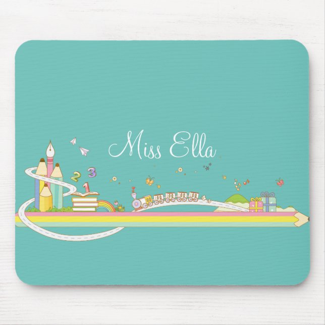Mousepad Cena de Professores Whimsical Personalizada (Frente)