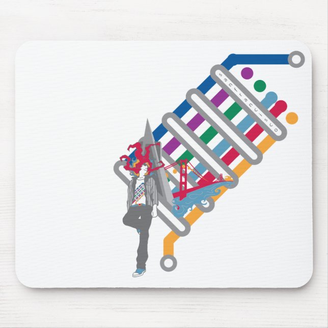 Mousepad cena de São Francisco (Frente)