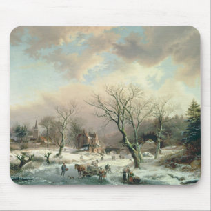 Mousepad Cena do inverno