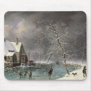Mousepad Cena do inverno