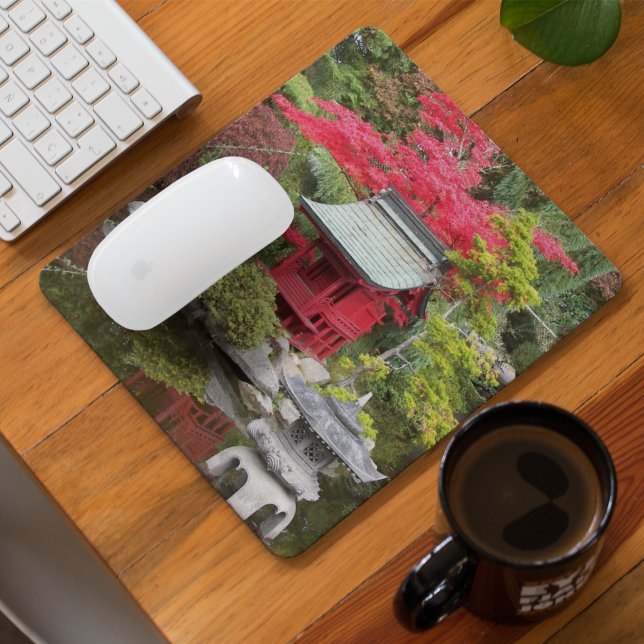 Mousepad Cena do Jardim Botânico Japonês (In Situ)