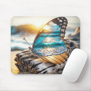Mousepad Cena Do Mar Nas Asas Da Borboleta