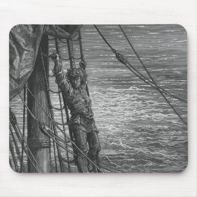 Mousepad Cena 'do Rime do Mariner antigo (Frente)