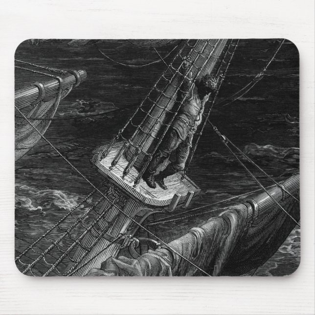 Mousepad Cena 'do Rime do Mariner antigo (Frente)