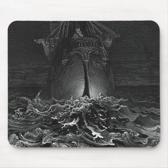 Mousepad Cena "do Rime do navegador antigo" 2 (Frente)