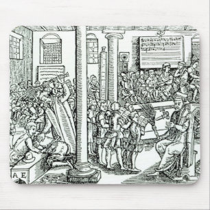 Mousepad Cena do Schoolroom em tempos de Tudor