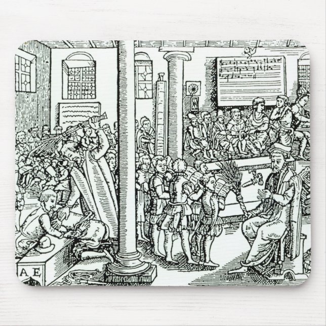 Mousepad Cena do Schoolroom em tempos de Tudor (Frente)