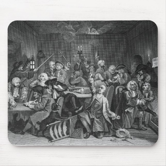 Mousepad Cena em uma casa de jogo (Frente)